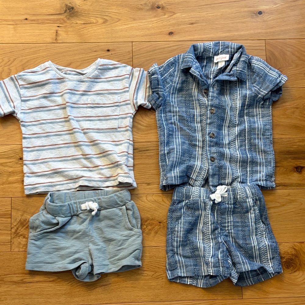 Two boys 2T sets